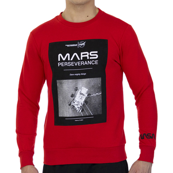 textil Hombre Sudaderas Nasa MARS03S-RED Rojo