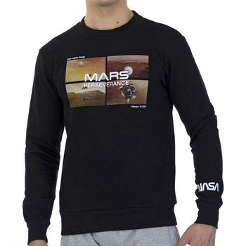 textil Hombre Sudaderas Nasa MARS09S-BLACK Negro