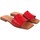 Zapatos Mujer Multideporte Eva Frutos Sandalia señora  2128 rojo Rojo