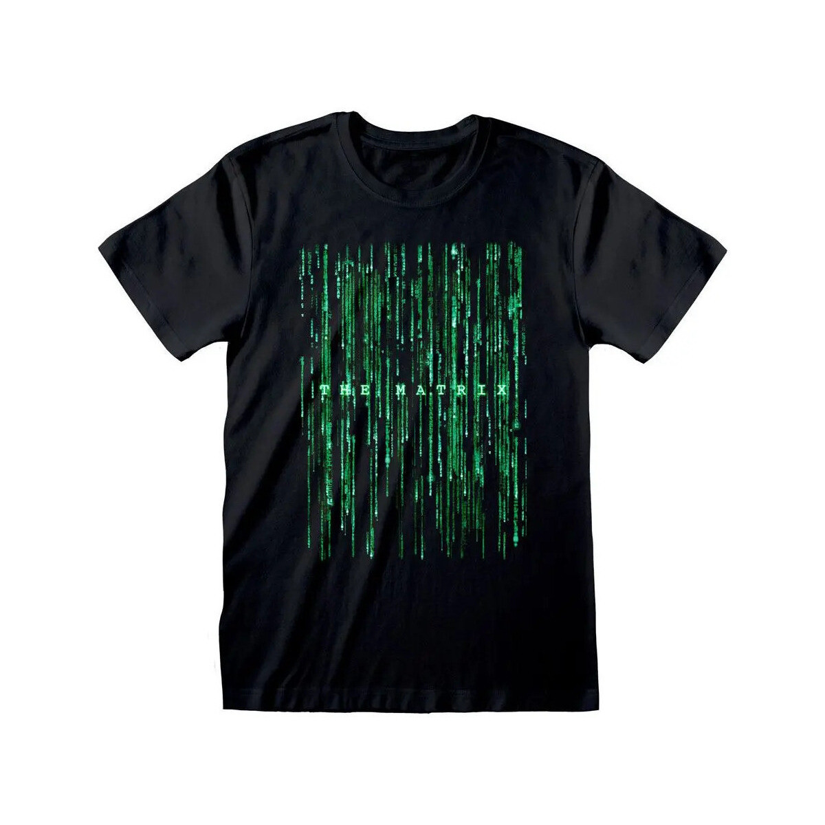 textil Camisetas manga larga Matrix Coding Negro