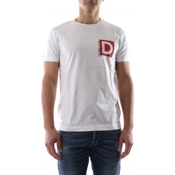 textil Hombre Tops y Camisetas Dondup US198 JF0271T-CE4 000A Blanco