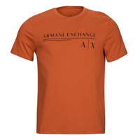 textil Hombre Camisetas manga corta Armani Exchange 6LZTCE-ZJ6NZ Naranja
