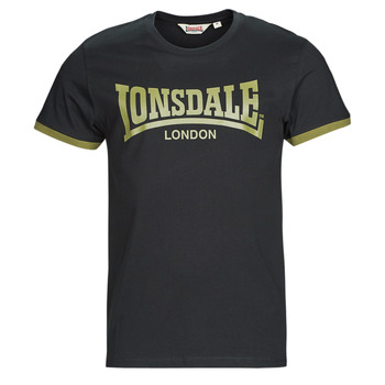 textil Hombre Camisetas manga corta Lonsdale TOWNHEAD Negro