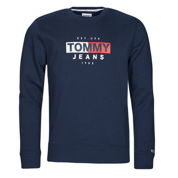 textil Hombre Sudaderas Tommy Jeans TJM ENTRY FLAG CREW Marino