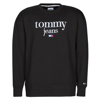 textil Hombre Sudaderas Tommy Jeans TJM REG MODERN CORP LOGO CREW Negro