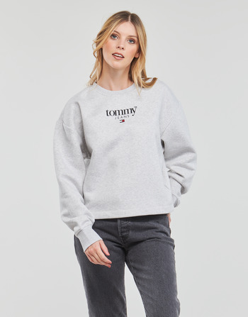 textil Mujer Sudaderas Tommy Jeans TJW RLXD ESSENTIAL LOGO 1 CREW Gris