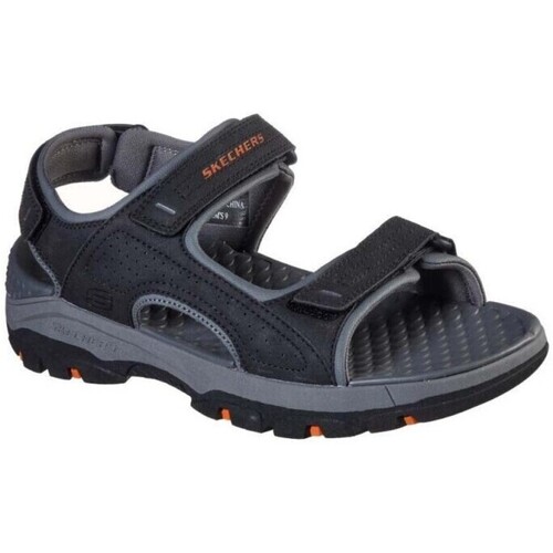 Zapatos Hombre Sandalias Skechers 204105 Negro