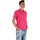 textil Hombre Camisetas manga corta Fred Mello FM22S03QU Rosa