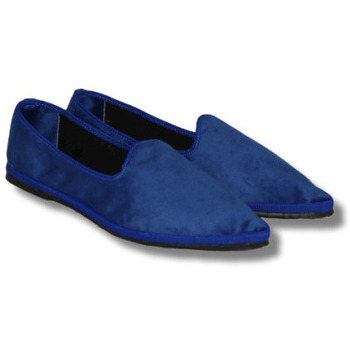 Zapatos Mujer Botas Veneziana Slipper veneciano Greta con punta fina Azul