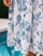 textil Mujer Faldas Céleste AGATHE Blanco / Azul