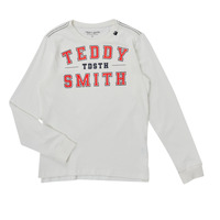 textil Niño Camisetas manga larga Teddy Smith T-PERDRO Blanco