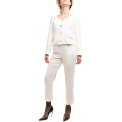 textil Mujer Vestidos Linea Emme Marella 50910124 Blanco