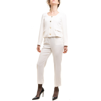 textil Mujer Vestidos Linea Emme Marella 50910124 Blanco