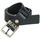 Accesorios textil Hombre Cinturones Versace Jeans Couture 73YA6F13 72006 Negro / Boucle / Oro