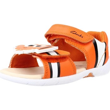 Zapatos Niño Sandalias Clarks ZORA NEM0 T Naranja