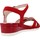 Zapatos Mujer Sandalias Stonefly CHER 3 GOAT SUEDE Rojo