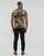 textil Hombre Camisetas manga corta Versace Jeans Couture 73GAH6S0-G89 Negro / Blanco / Amarillo