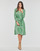 textil Mujer Vestidos cortos Tommy Hilfiger BANDANA WRAP KNEE DRESS 3/4 SLV Verde