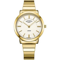 Relojes & Joyas Mujer Relojes analógicos Rotary LB00766/03, Quartz, 29mm, 3ATM Oro
