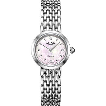 Relojes & Joyas Mujer Relojes analógicos Rotary LB00899/07/D, Quartz, 23mm, 5ATM Plata
