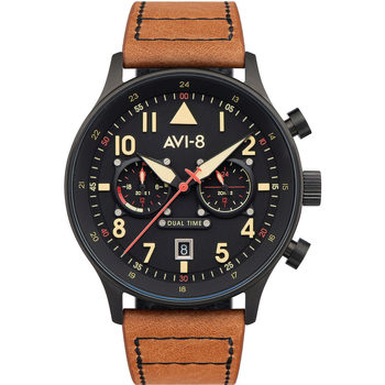Relojes & Joyas Hombre Relojes analógicos Avi-8 Avi AV-4088-03, Quartz, 44mm, 5ATM Negro