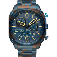 Relojes & Joyas Hombre Relojes analógicos Avi-8 Avi AV-4052-33, Quartz, 45mm, 5ATM Azul