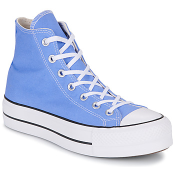 Zapatos Mujer Zapatillas altas Converse Chuck Taylor All Star Lift Canvas Seasonal Color Azul