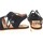 Zapatos Mujer Multideporte MTNG Sandalia señora MUSTANG 50555 negro Negro