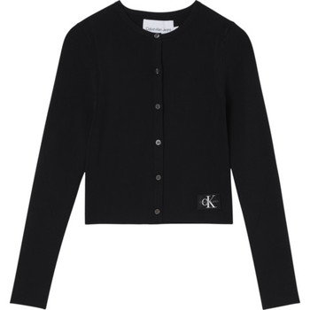 textil Mujer Jerséis Calvin Klein Jeans JERSEY BADGE KNITTED  MUJER Negro