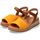 Zapatos Mujer Sandalias Mephisto Joy Naranja