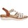 Zapatos Mujer Sandalias Remonte R6857 Blanco