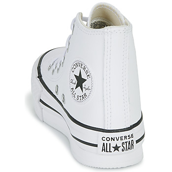 Converse Chuck Taylor All Star Eva Lift Leather Foundation Hi Blanco