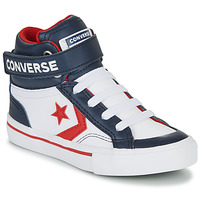 Zapatos Niños Zapatillas altas Converse Pro Blaze Strap Hi Blanco / Azul