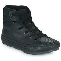 Zapatos Niños Zapatillas altas Converse Chuck Taylor All Star Berkshire Boot Leather Hi Negro