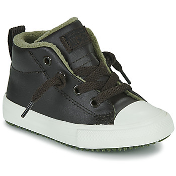 Zapatos Niños Zapatillas altas Converse Chuck Taylor All Star Street Boot Leather Mid Marrón