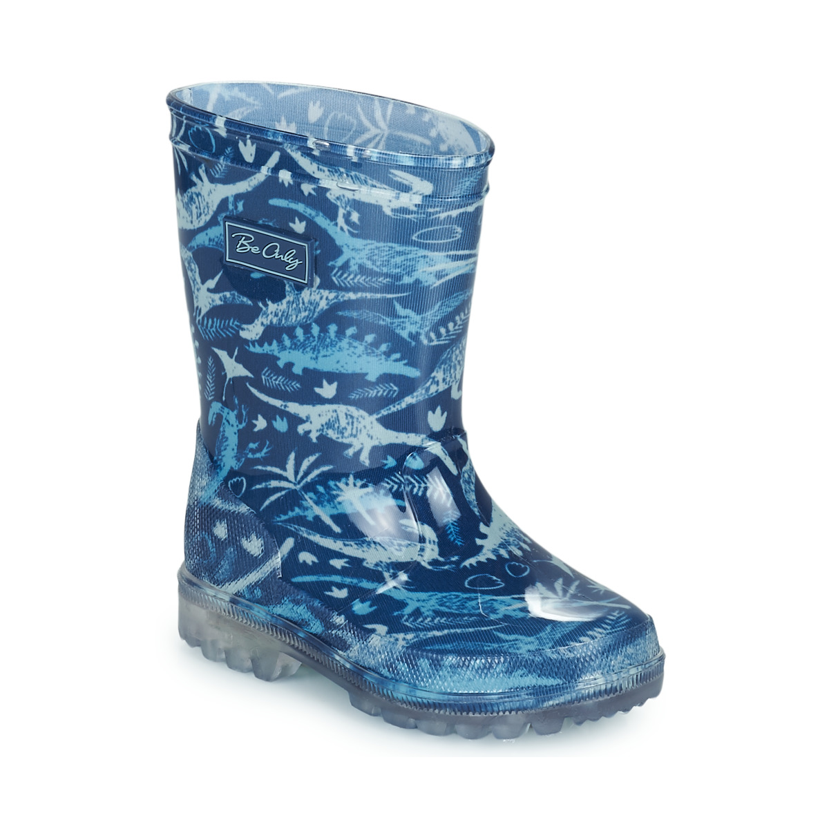 Zapatos Niño Botas de agua Be Only JURRASIK Azul