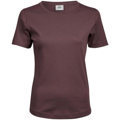 textil Mujer Camisetas manga larga Tee Jays Interlock Violeta