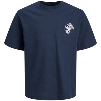 textil Niño Tops y Camisetas Jack & Jones 12206311 FLOWS-NAVY BLAZER Azul