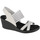 Zapatos Mujer Sandalias de deporte Skechers Rumblers-Solar Burst Blanco