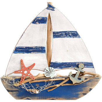 Casa Figuras decorativas Signes Grimalt Barco velero Azul
