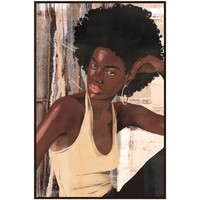 Casa Cuadros / pinturas Signes Grimalt Cuadro Africana Marrón
