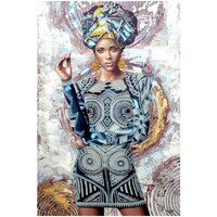 Casa Cuadros / pinturas Signes Grimalt Cuadro africana Azul