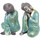 Casa Figuras decorativas Signes Grimalt Figura Buda 2 Unidades Azul