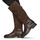 Zapatos Mujer Botas urbanas Lauren Ralph Lauren EMELIE-BOOTS-TALL BOOT Chocolate