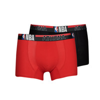 Ropa interior Hombre Boxer Athena NBA X2 Negro / Rojo