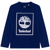 textil Niño Camisetas manga larga Timberland  Azul