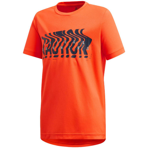 textil Niño Tops y Camisetas adidas Originals  Naranja
