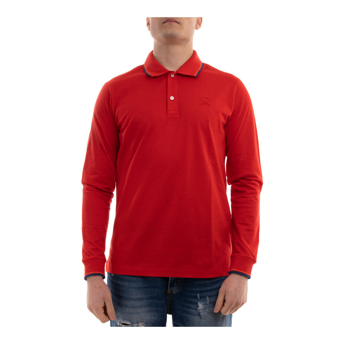 textil Hombre Tops y Camisetas Paul & Shark 21411601 Rojo