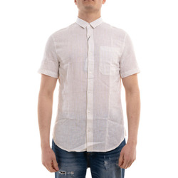 textil Hombre Camisas manga larga EAX 3LZC52ZNRCZ Blanco