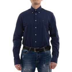 textil Hombre Camisas manga larga Tommy Hilfiger MW0MW23269 Azul